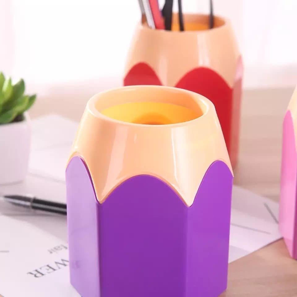 Creative Pencil Shape Vase, Pencil Shaped Pen Holder, Pencil Tip Design Pen Cup, Creative Pen Pencil Container, Container for Desk Accessories Creative Pencil Shape Vase, Pencil Shaped Pen Holder, Pencil Tip Design Pen Cup, Creative Pen Pencil Container, Container for Desk Accessories